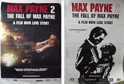 Max Payne 2 Wendeposter A1 gefaltet